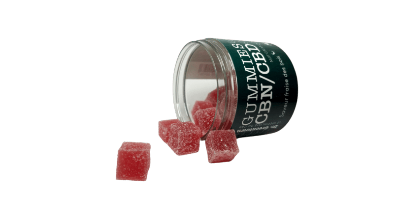 gummies cbn/ cbd saveur fraise des bois