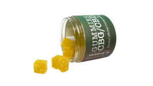 photo de gummies cbn saveur pêche/mangue