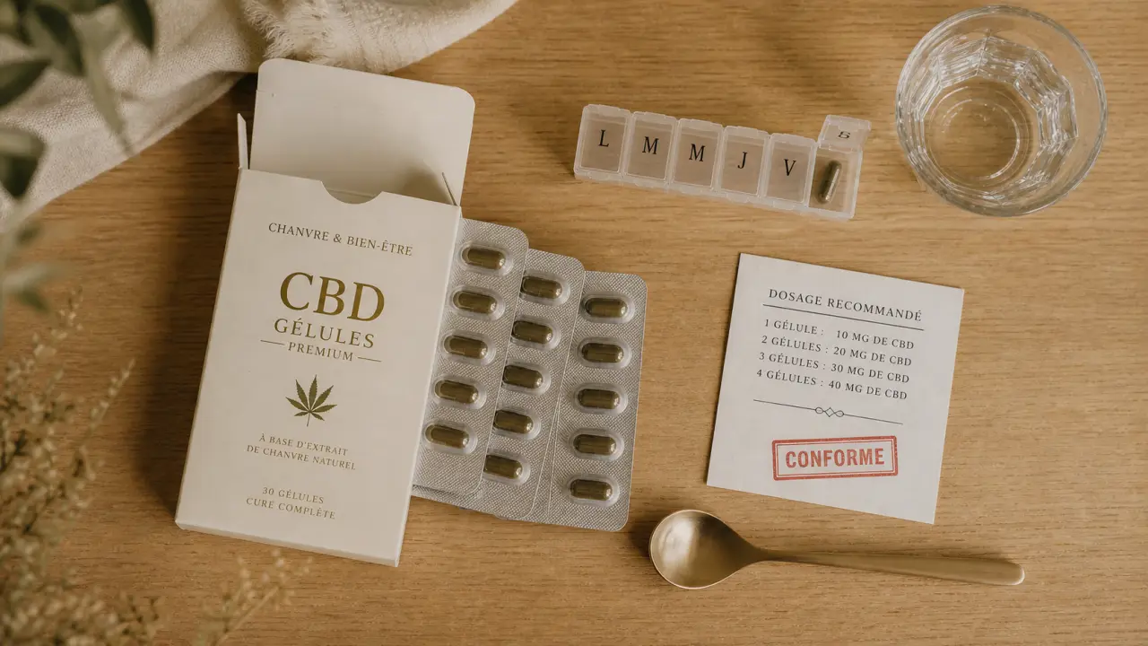 CBD comprimés : dosage discret et précis