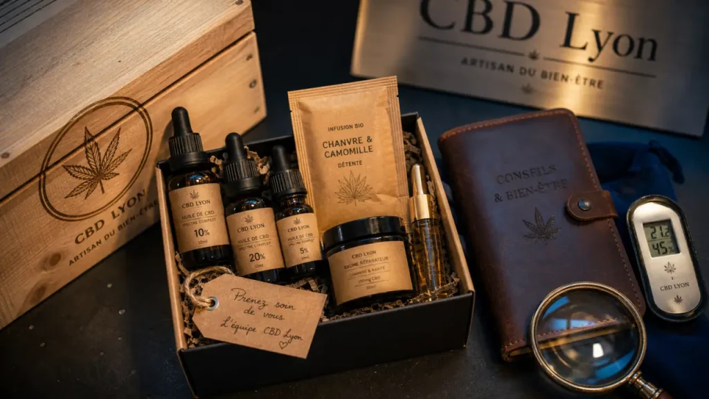 CBD à Lyon : Dr. Greentown, huiles, fleurs et conseils en boutique au centre-ville