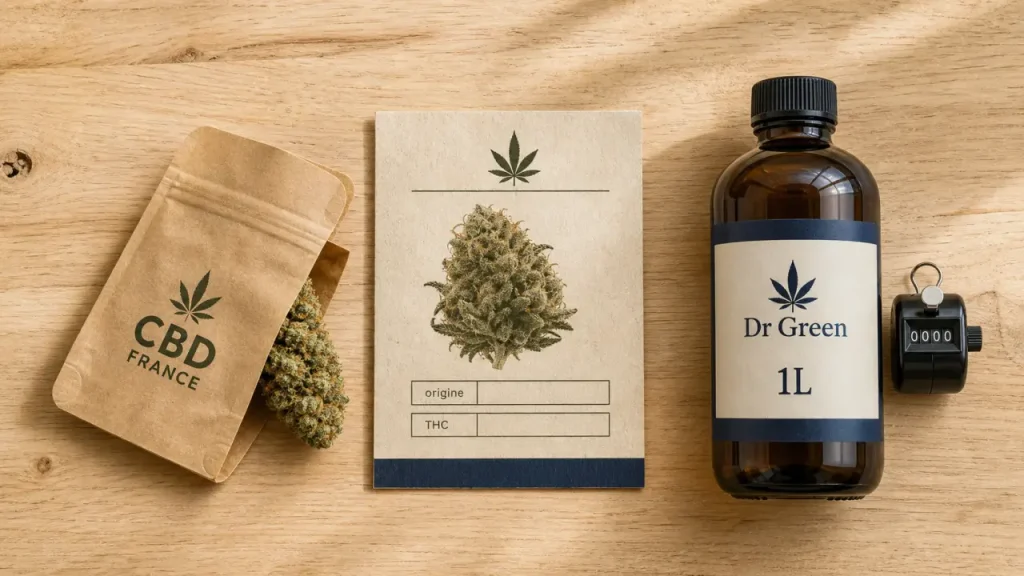 Dr Green : CBD français, legal weed suisse ou sérum physiologique 1L ?