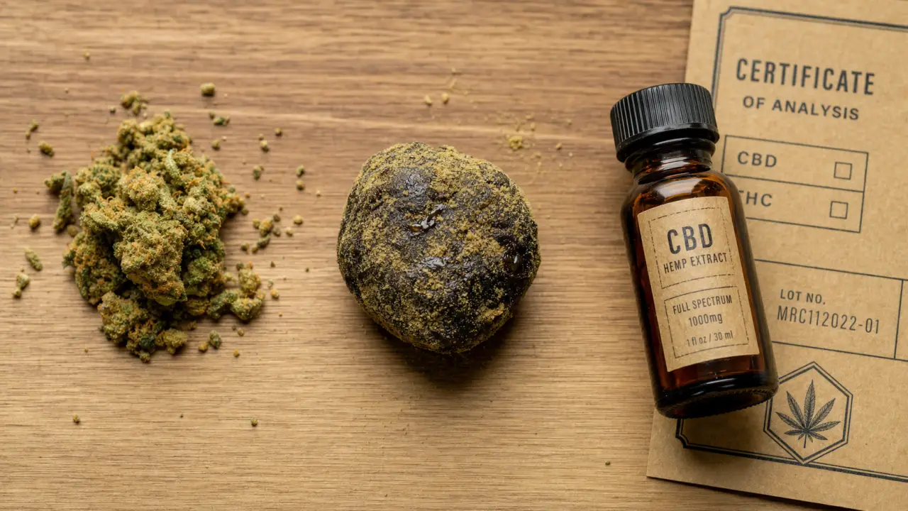 Moonrock cbd, vérification THC, composition et dosage avec certificat d’analyse