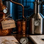 Alambic pour huiles essentielles cuivre et inox, distillation