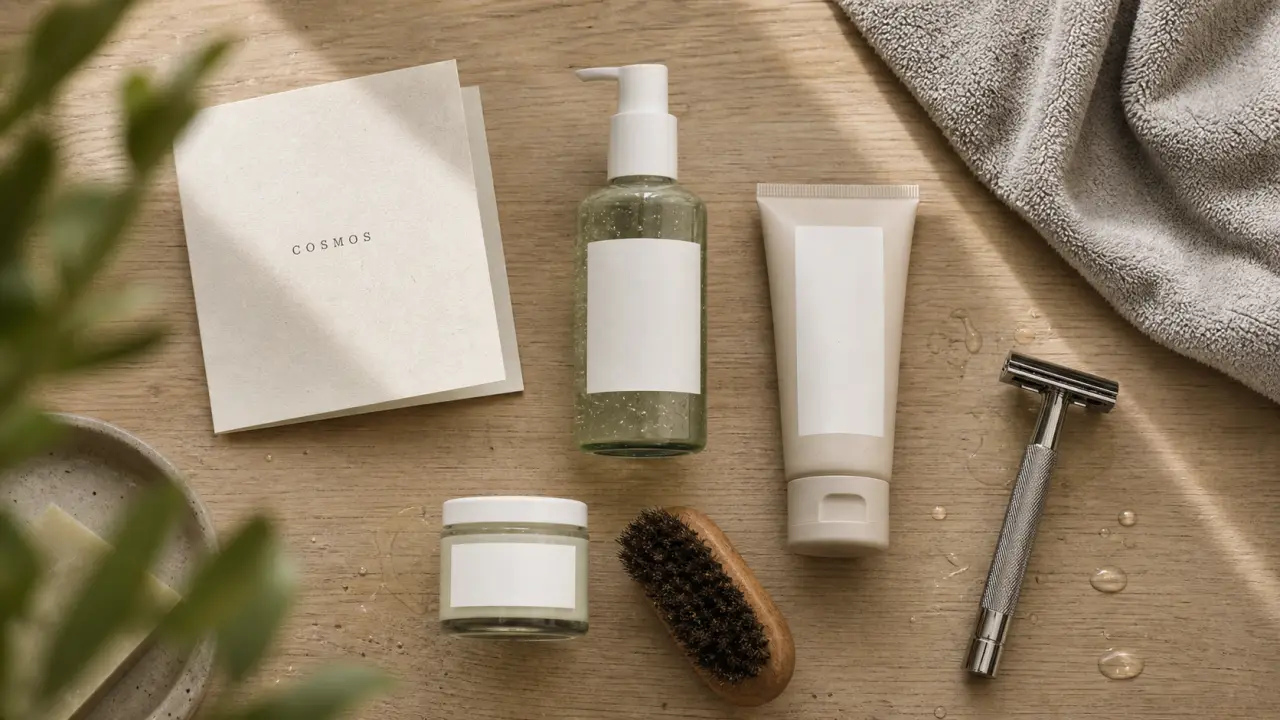 Bio homme cosmétique : crème hydratante, gel visage et rasage