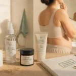 Crème visage femme enceinte pour routine grossesse : soin sans risque bébé