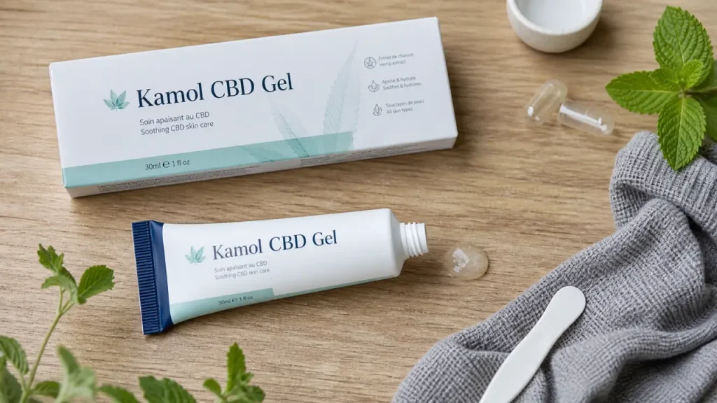 Kamol CBD Gel : composition, usage et précautions pour les tensions musculaires