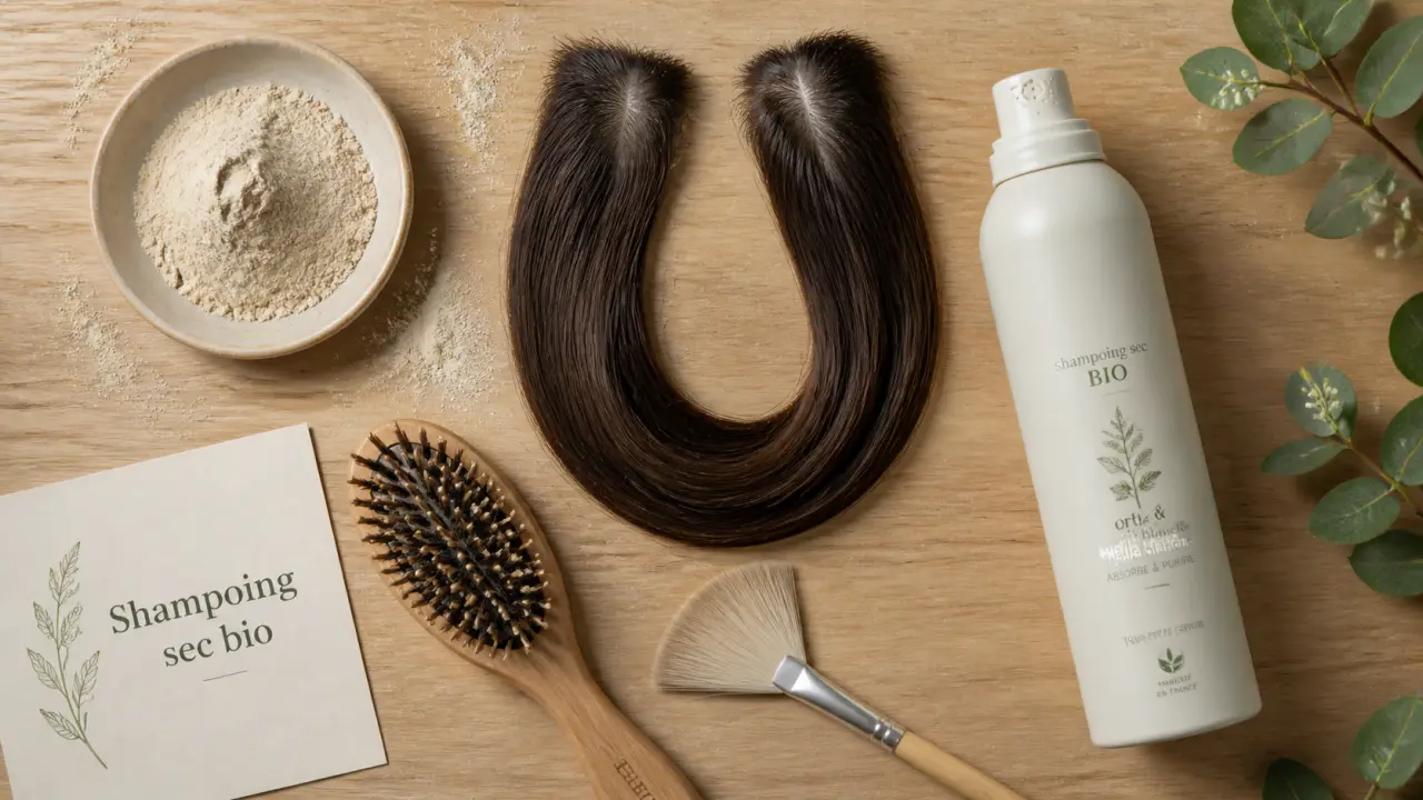 Shampoing sec bio : poudre absorbante et spray pour cheveux, ingrédients à éviter