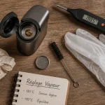 Vaporisateur cbd et thermomètre : bon réglage de température pour une vapeur propre