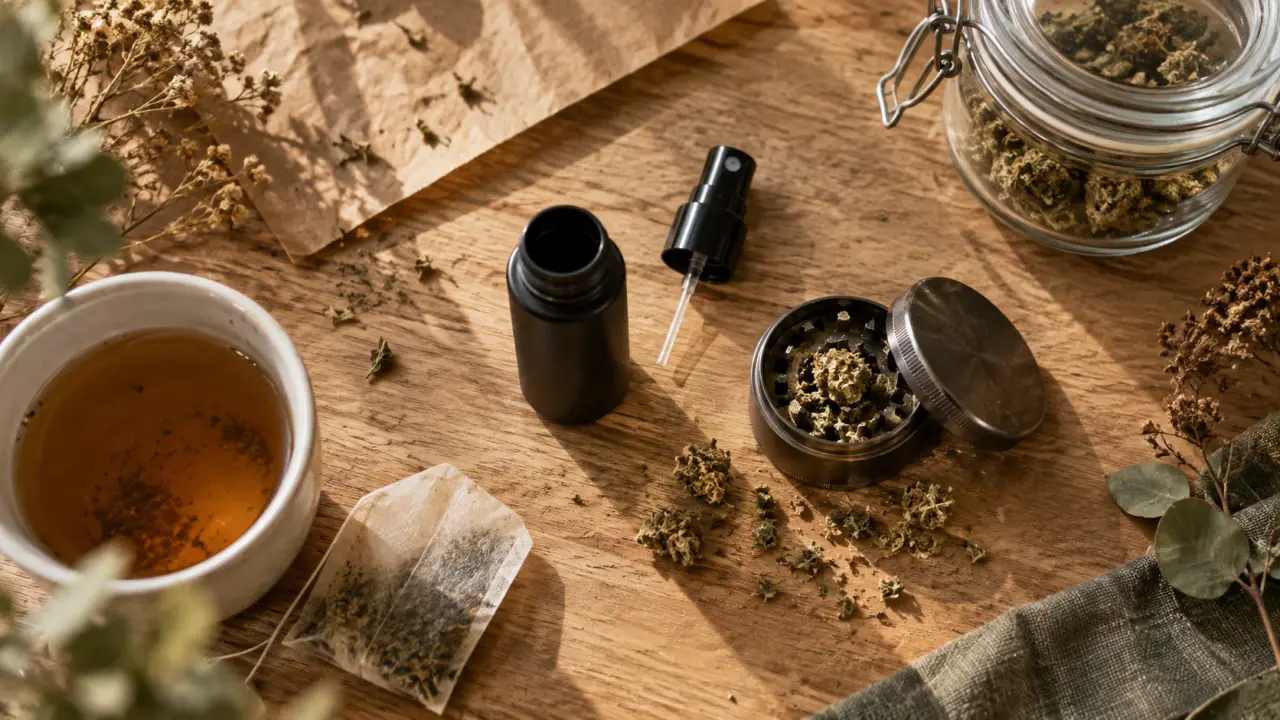 Comment consommer la fleur de cbd : vaporisation, infusion et cuisine sans combustion
