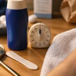 Crème dépilatoire visage danger : test cutané sur poignet