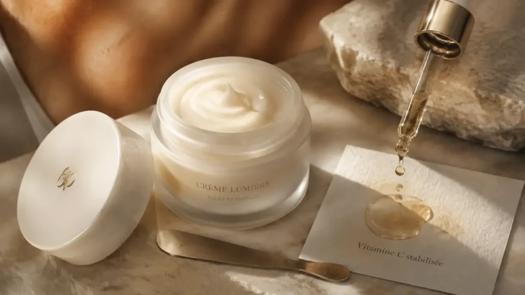 Crème glow visage : éclat, anti-taches et textures à comparer avant d’acheter