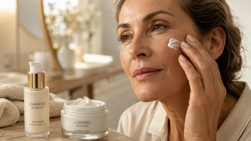 Peau sèche, rides, taches : quelle crème visage choisir à 80 ans ?