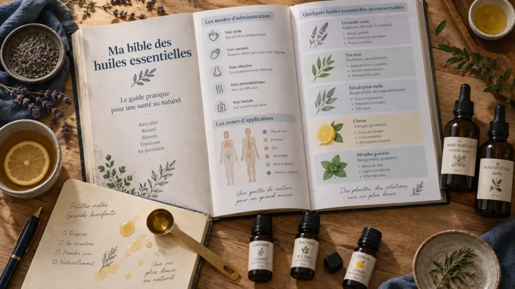 Ma bible des huiles essentielles : 552 pages pour éviter les erreurs d&rsquo;usage en famille