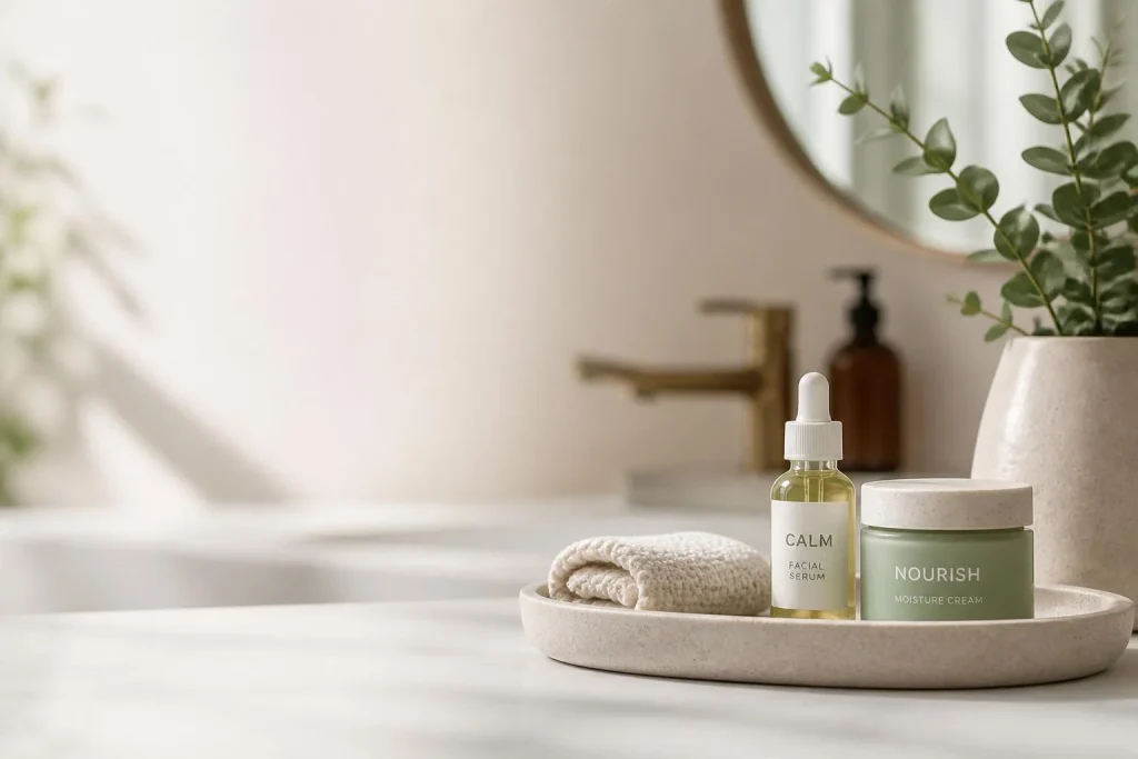 Une routine beauté minimaliste réduit les produits sans négliger la peau