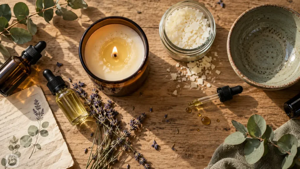 Bougie aux huiles essentielles : les 5 erreurs qui gâchent son parfum et sa combustion