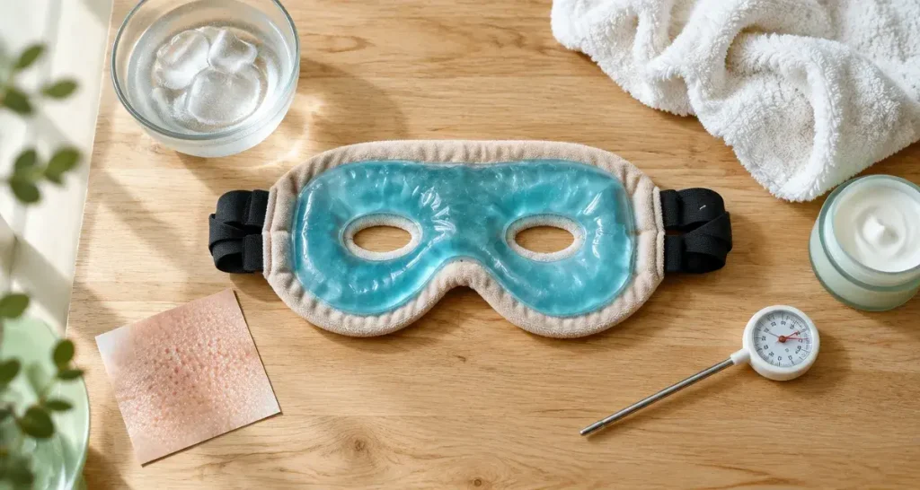 Masque froid visage : le réglage du réfrigérateur qui protège la peau (et celui du congélateur à éviter)