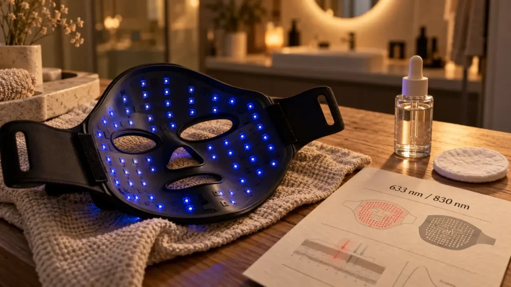 Masque lumière visage : comparez 3 données avant de choisir votre appareil