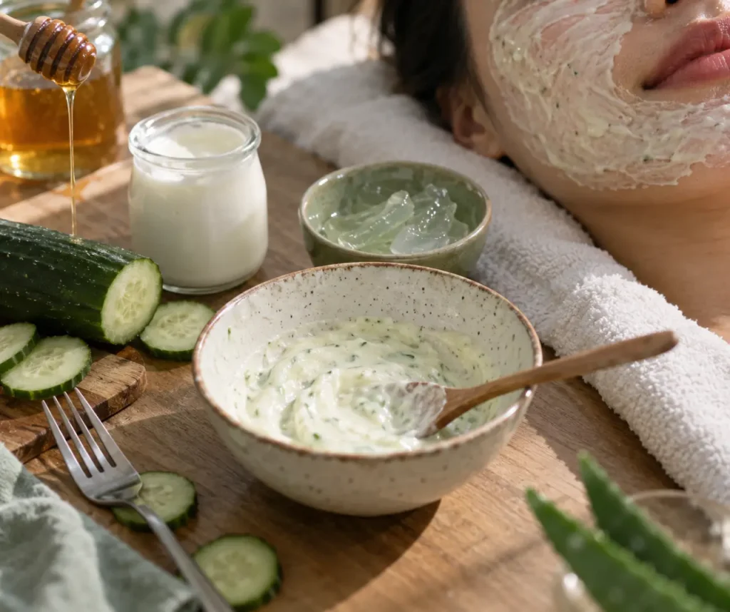 Masque visage hydratant maison : 4 recettes pour une peau souple, sans ingrédients agressifs