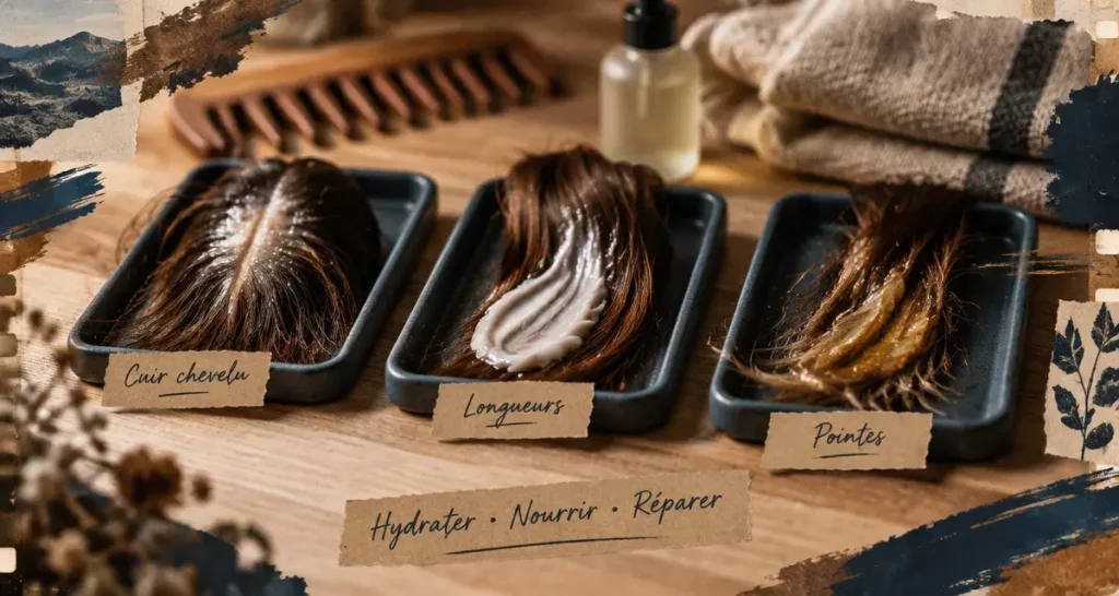 Racines légères, pointes souples : les soins pour les cheveux à chaque étape de la routine