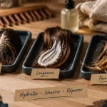 Soins pour les cheveux : hydratation, nutrition et réparation sur mèches