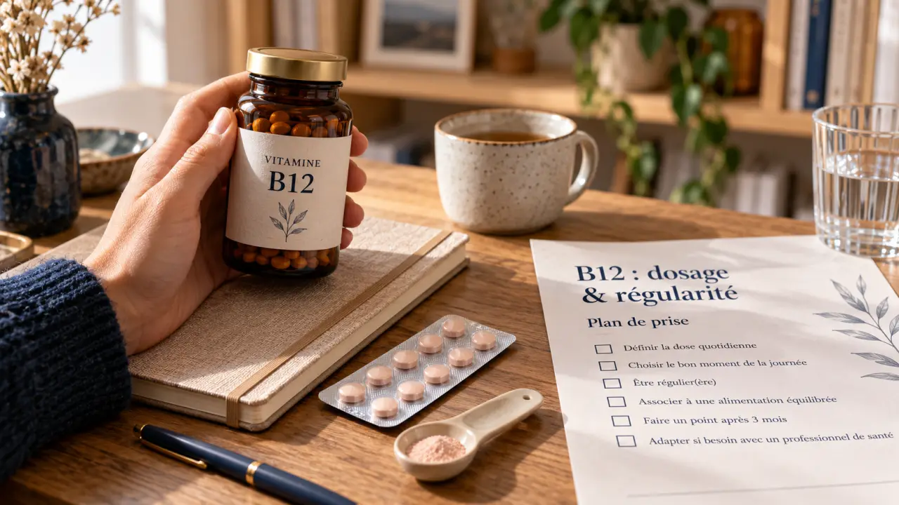 Vitamine b12 compléments alimentaires : dosage et régularité